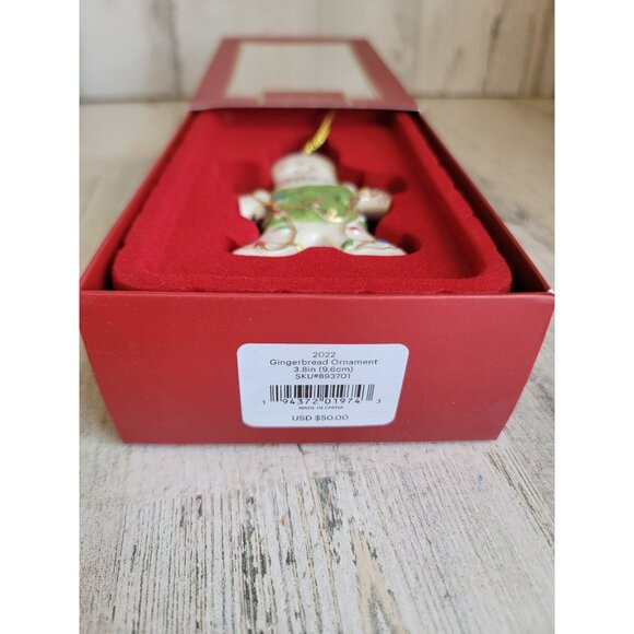 Lenox gingerbread ornament xmas cookie string‎ light - Picture 4 of 5